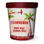 Trader Joe's Strawberry Coconut Milk Ice Cream