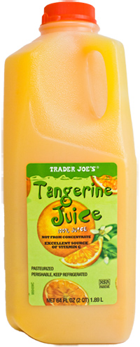 Trader Joe's Tangerine Juice