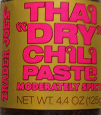 Trader Joe's Thai Dry Chili Paste