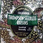 Trader Joe's Thompson Seedless Raisins