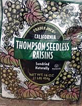Trader Joe's Thompson Seedless Raisins
