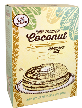 Trader Joe's Toasted Coconut Pancake Mix