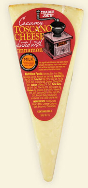 Trader Joe's Toscano Cheese with Cinnamon