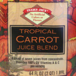 Trader Joe's Tropical Carrot Juice Blend