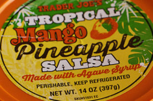 Trader Joe's Tropical Mango Pineapple Salsa