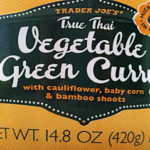 Trader Joe's True Thai Vegetable Green Curry