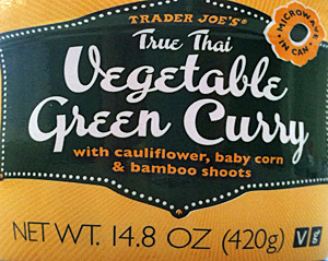 Trader Joe's True Thai Vegetable Green Curry