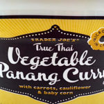 Trader Joe's True Thai Vegetable Panang Curry