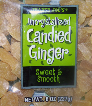 Trader Joe's Uncrystallized Candied Ginger