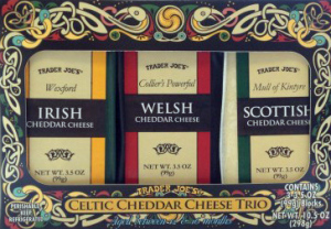 Trader Joe's Celtic Cheddar Cheese Trio