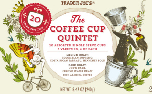 Trader Joe's Coffee Cup Quintet