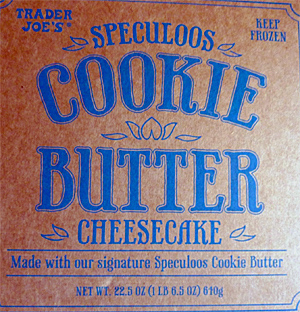 Trader Joe's Cookie Butter Cheesecake
