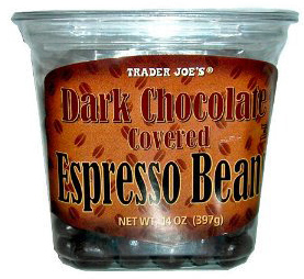 Trader Joe's Dark Chocolate Covered Espresso Beans