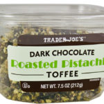 Trader Joe's Dark Chocolate Roasted Pistachio Toffee