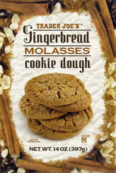 Trader Joe's Gingerbread Molasses Cookie Dough