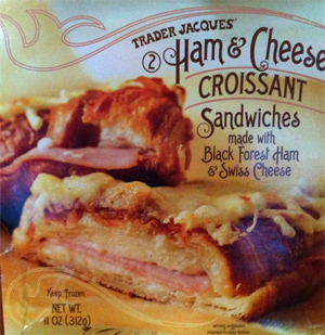 Trader Joe's Ham & Cheese Croissant Sandwiches