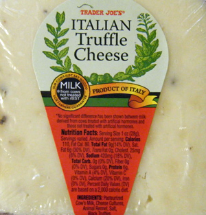 Trader Joe's Italian Truffle Cheese