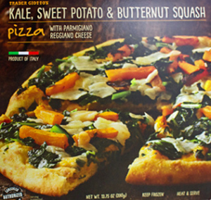 Trader Joe's Kale, Sweet Potato & Butternut Squash Pizza