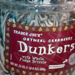 Trader Joe's Oatmeal Cranberry Dunkers