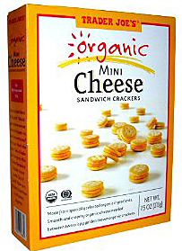 Trader Joe’s Organic Mini Cheese Sandwich Crackers Reviews