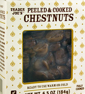 Trader Joe's Peeled & Cooked Chestnuts