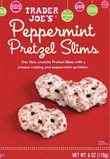 Trader Joe's Peppermint Pretzel Slims