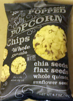 Trader Joe's Popcorn Chips With Chia Seeds, Flax Seeds, Whole Quinoa