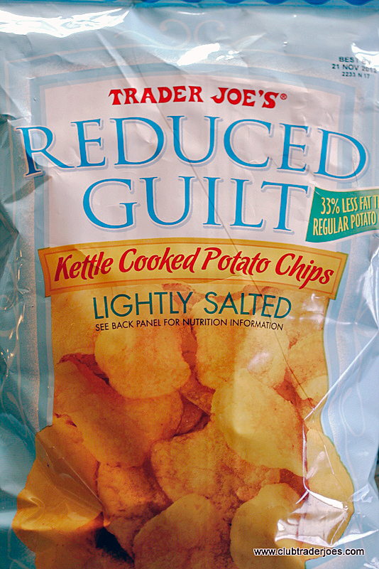 Trader Joe’s Reduced Guilt Lightly Salted Kettle Cooked Potato Chips Reviews