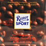 Trader Joe's Ritter Sport Dark Chocolate with Hazelnut