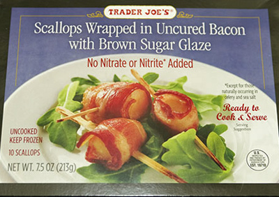 YARN, These bacon-wrapped scallops, phenomenal.