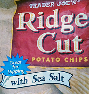 Trader Joe's Sea Salt Ridge Cut Potato Chips