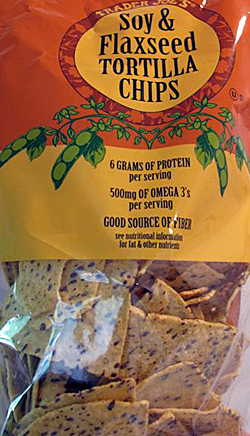 Trader Joe's Soy & Flaxseed Tortilla Chips