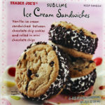 Trader Joe's Chocolate Chip Cookie Ice Cream Sandwiches