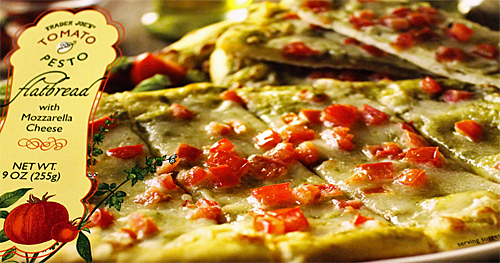 Trader Joe’s Tomato & Pesto Flatbread Pizza Reviews
