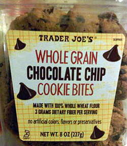 Trader Joe's Whole Grain Chocolate Chip Cookie Bites