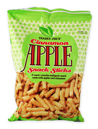 Trader Joe's Cinnamon Apple Snack Sticks