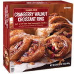 Trader Joe's Cranberry Walnut Croissant Ring