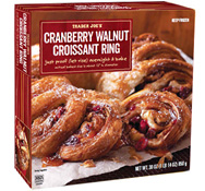 Trader Joe's Cranberry Walnut Croissant Ring