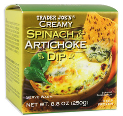 Trader Joe's Creamy Spinach & Artichoke Dip
