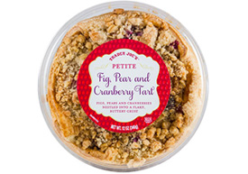 Trader Joe's Petite Fig, Pear and Cranberry Tart