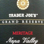 Trader Joe's Grand Reserve Meritage Napa Valley