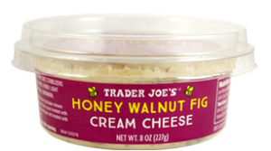 Trader Joe's Honey Walnut Fig Cream Cheese