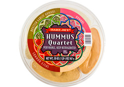 Trader Joe's Hummus Quartet