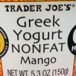 Trader Joe's Nonfat Mango Greek Yogurt