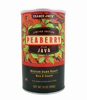 Trader Joe's Peaberry from Java Coffee