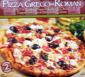 Trader Joe's Pizza Greco-Roman