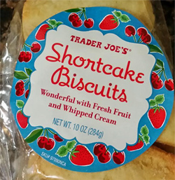 Trader Joe's Shortcake Biscuits