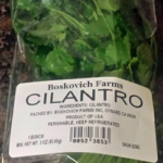 Trader Joe's Boskovich Farms Cilantro