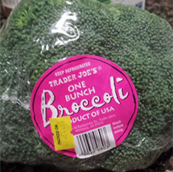 Trader Joe's One Bunch Broccoli