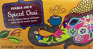 Trader Joe's Spiced Chai Tea